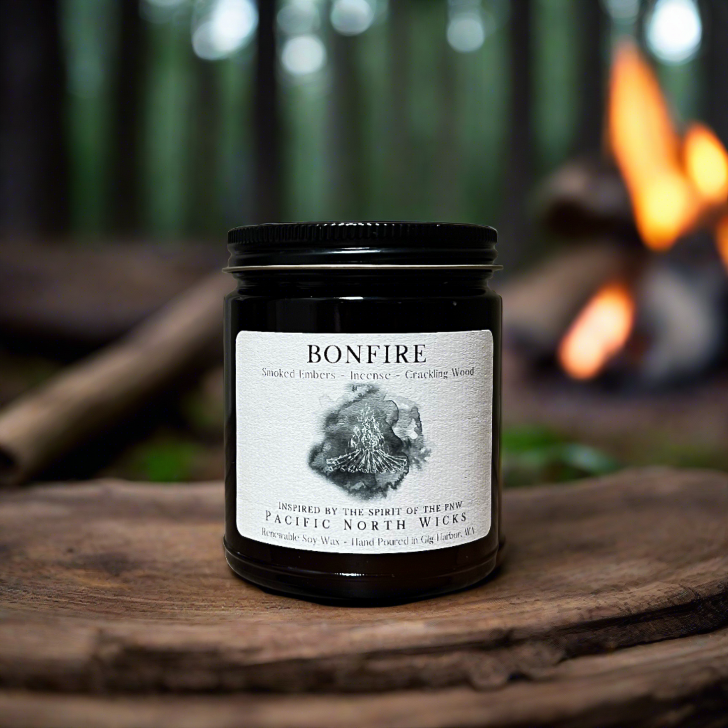 Bonfire Candle