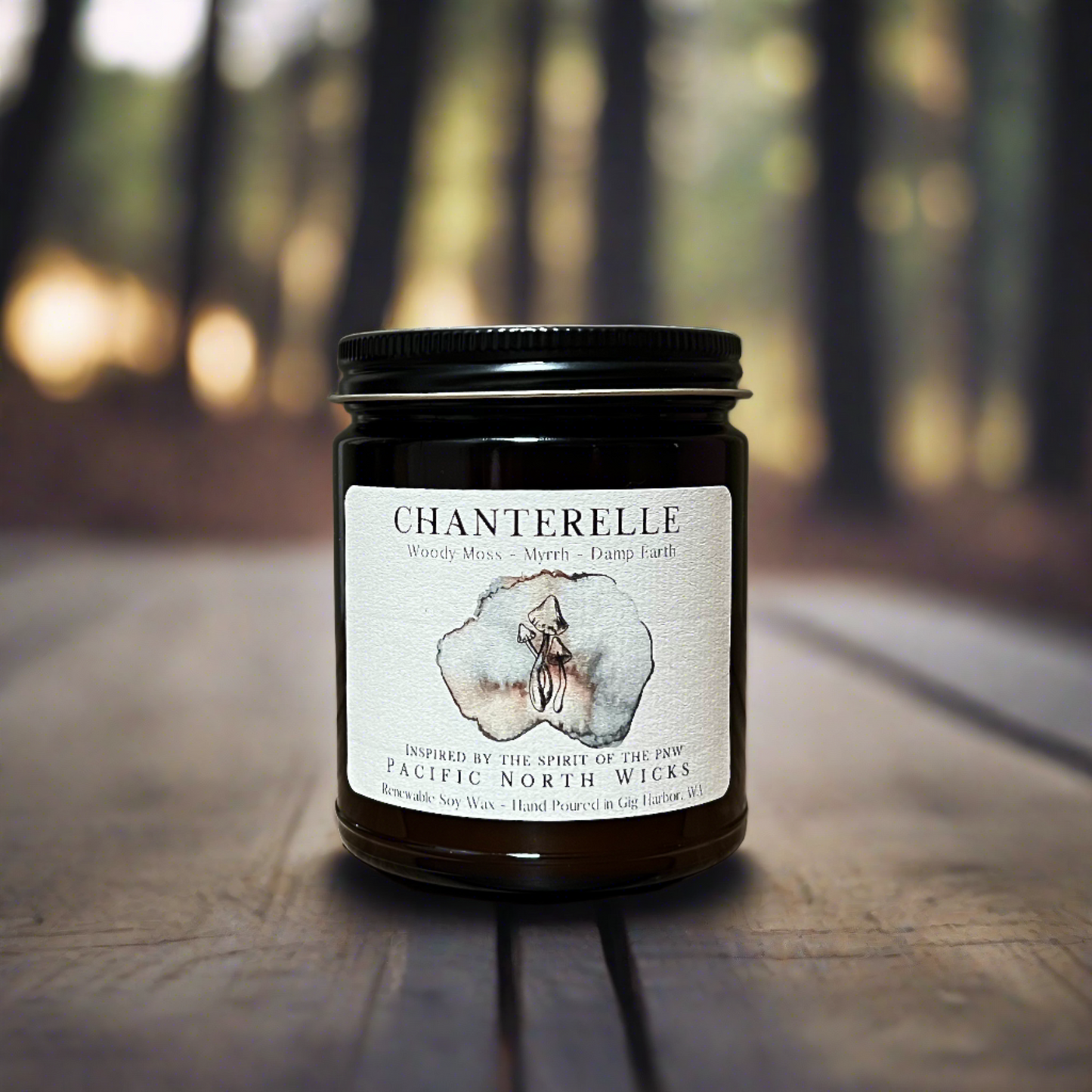 Chanterelle Candle