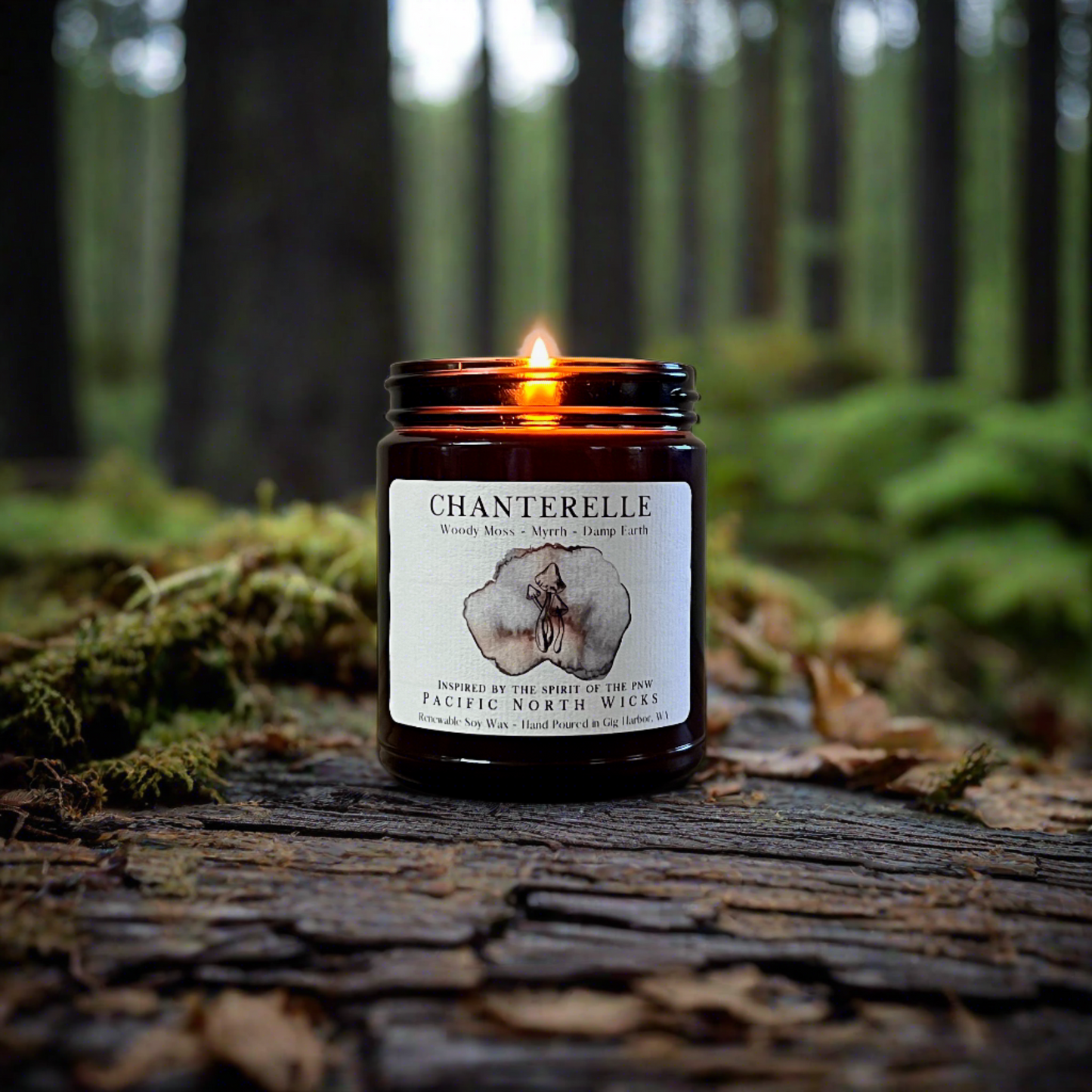 Chanterelle Candle