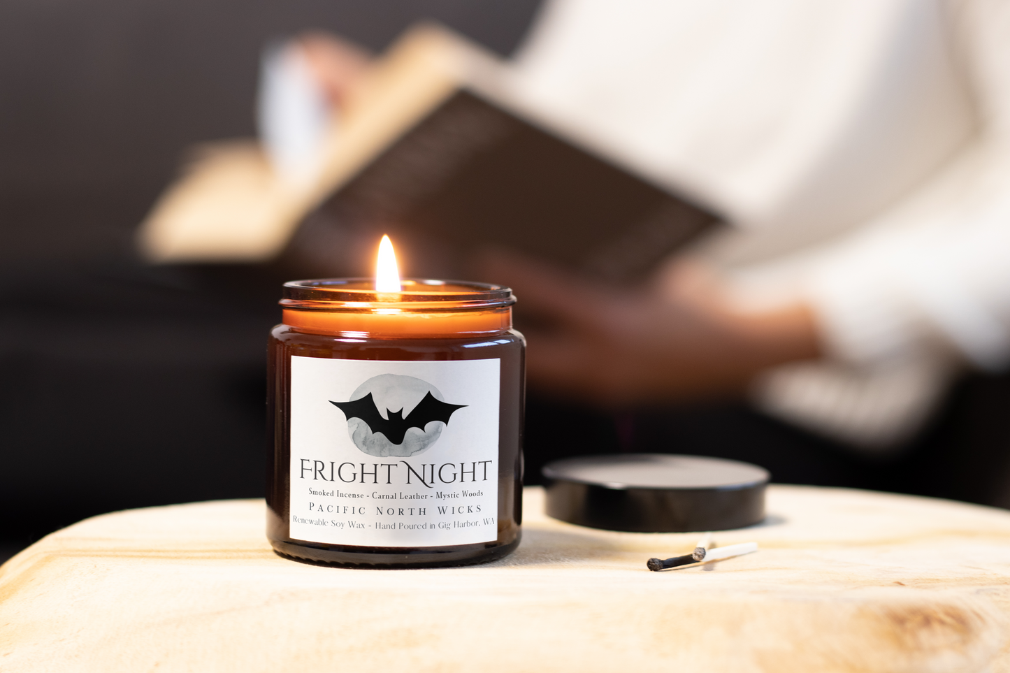 Spooky Candle for Fall