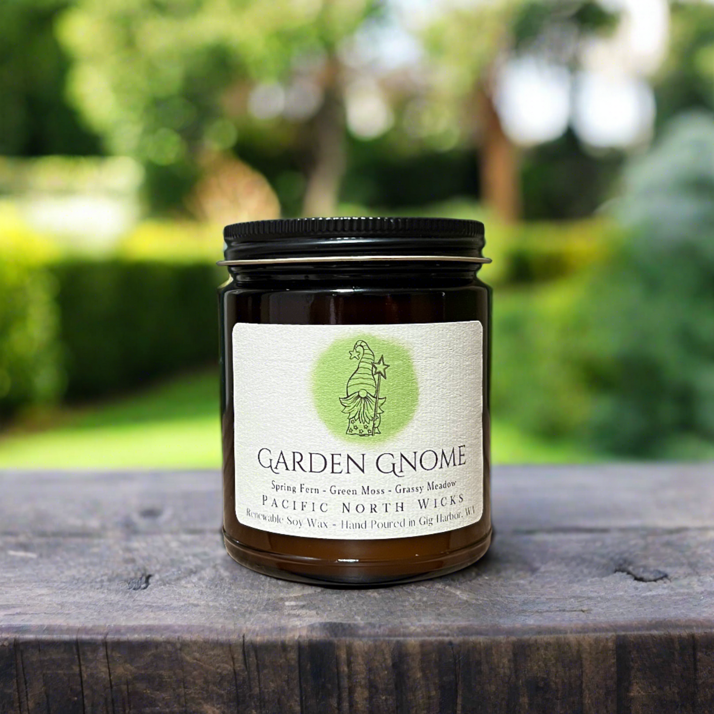 Garden Gnome Candle