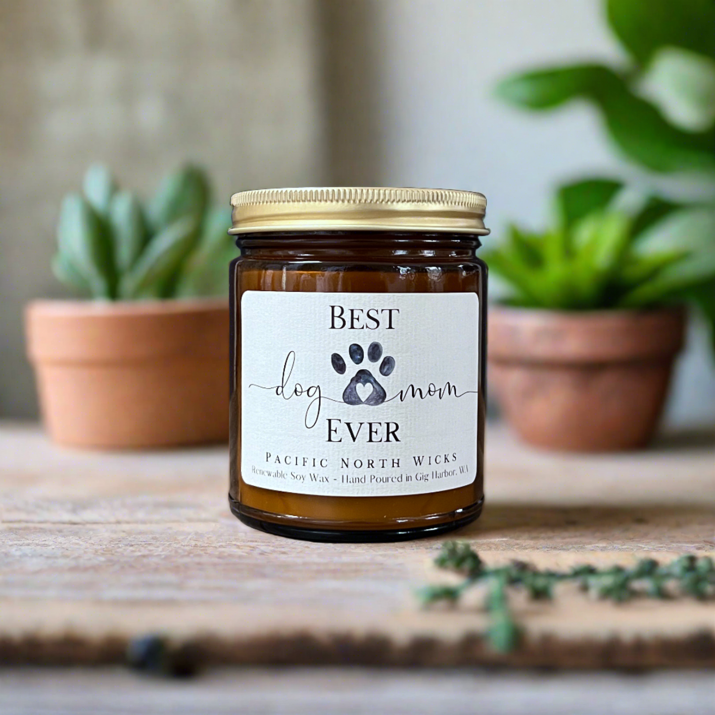 Dog Mom Candle