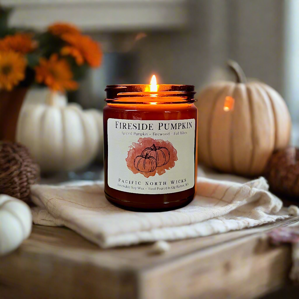 Fireside Pumpkin Candle