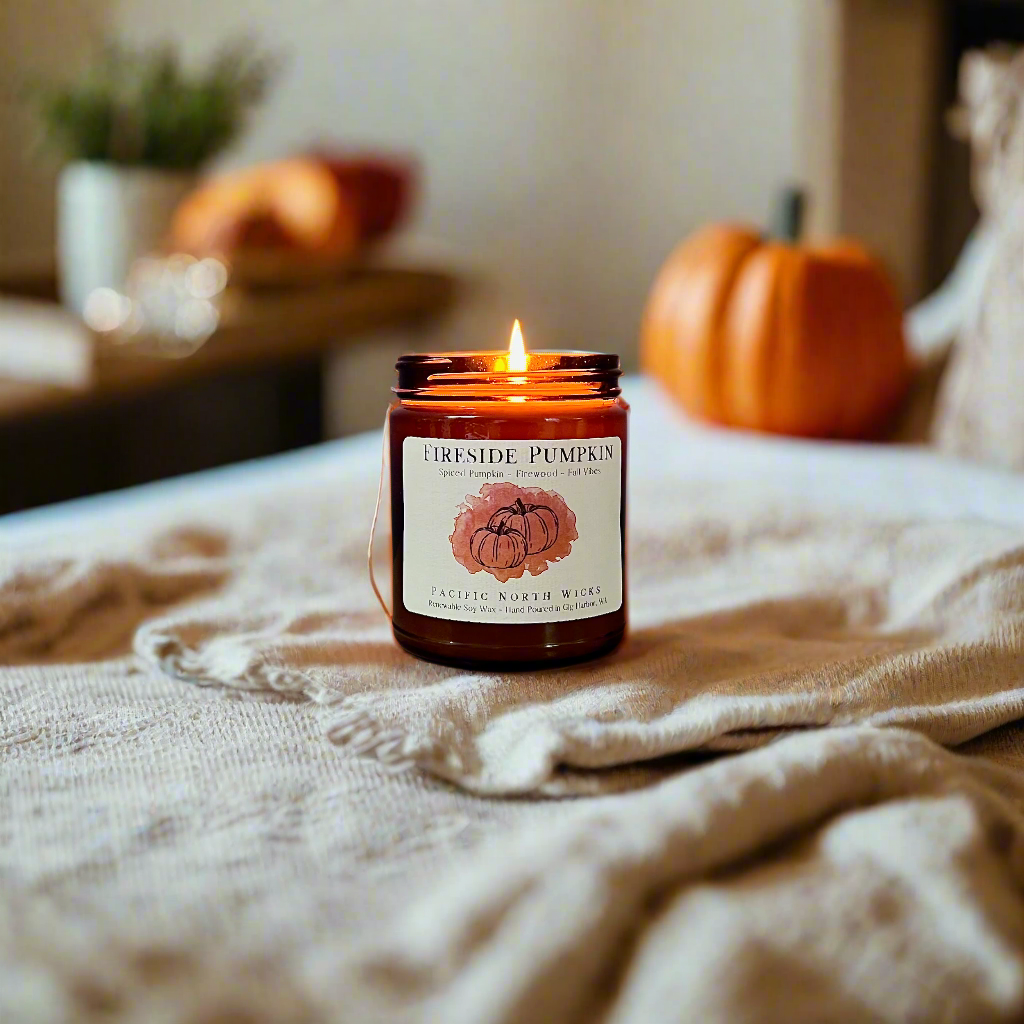 Fireside Pumpkin Candle