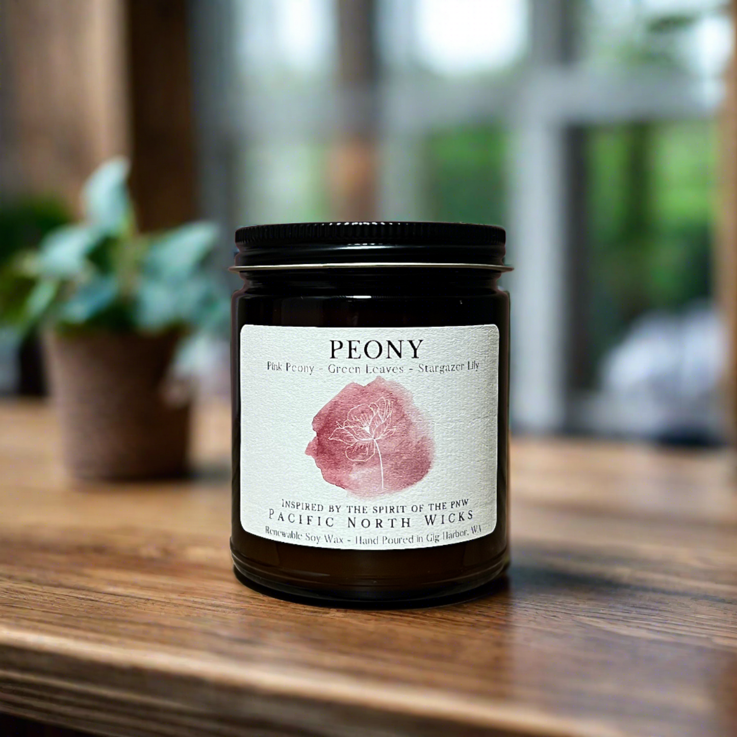 Peony Candle