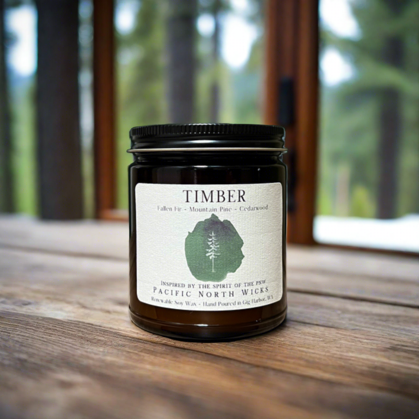 Timber Candle