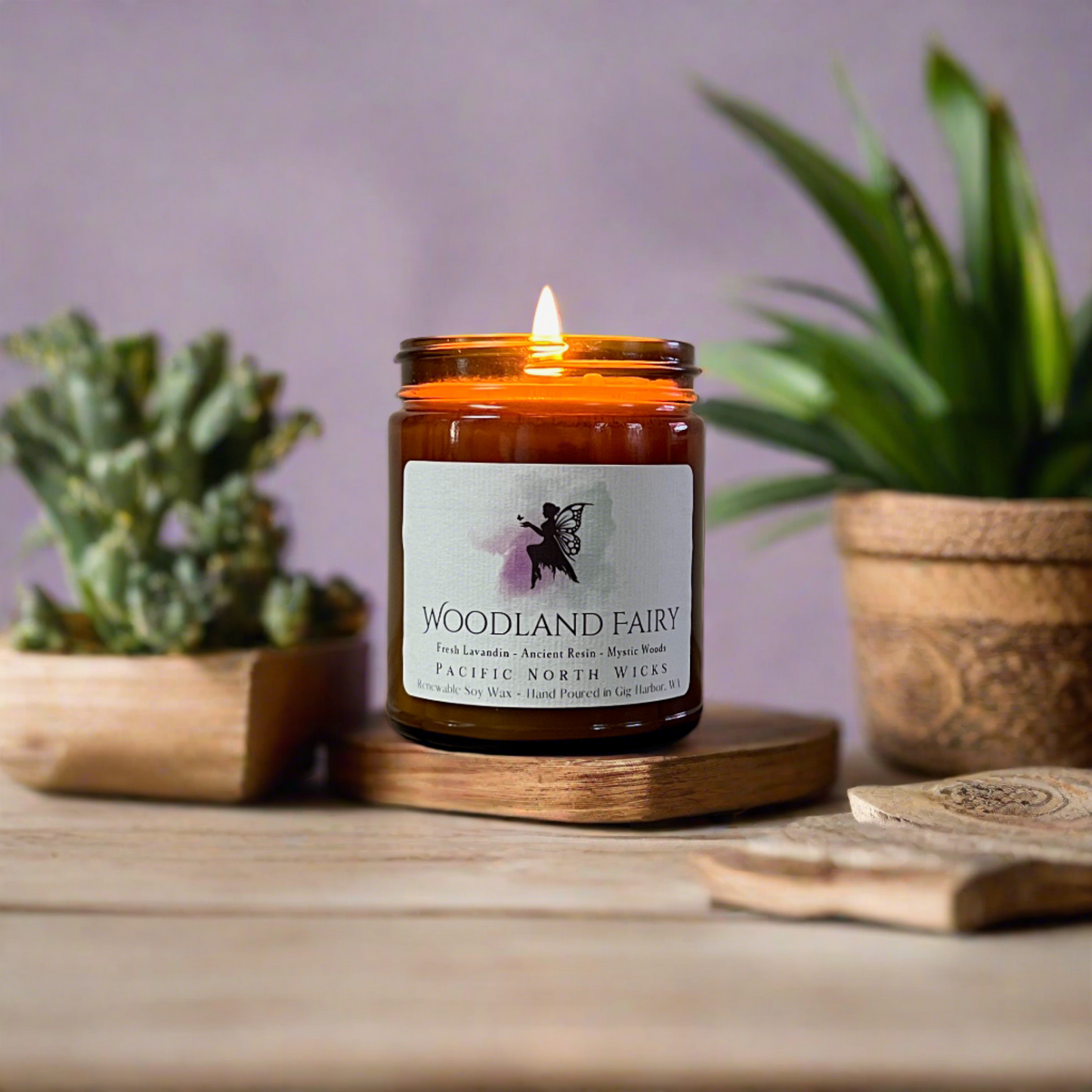 Woodland Fairy Candle