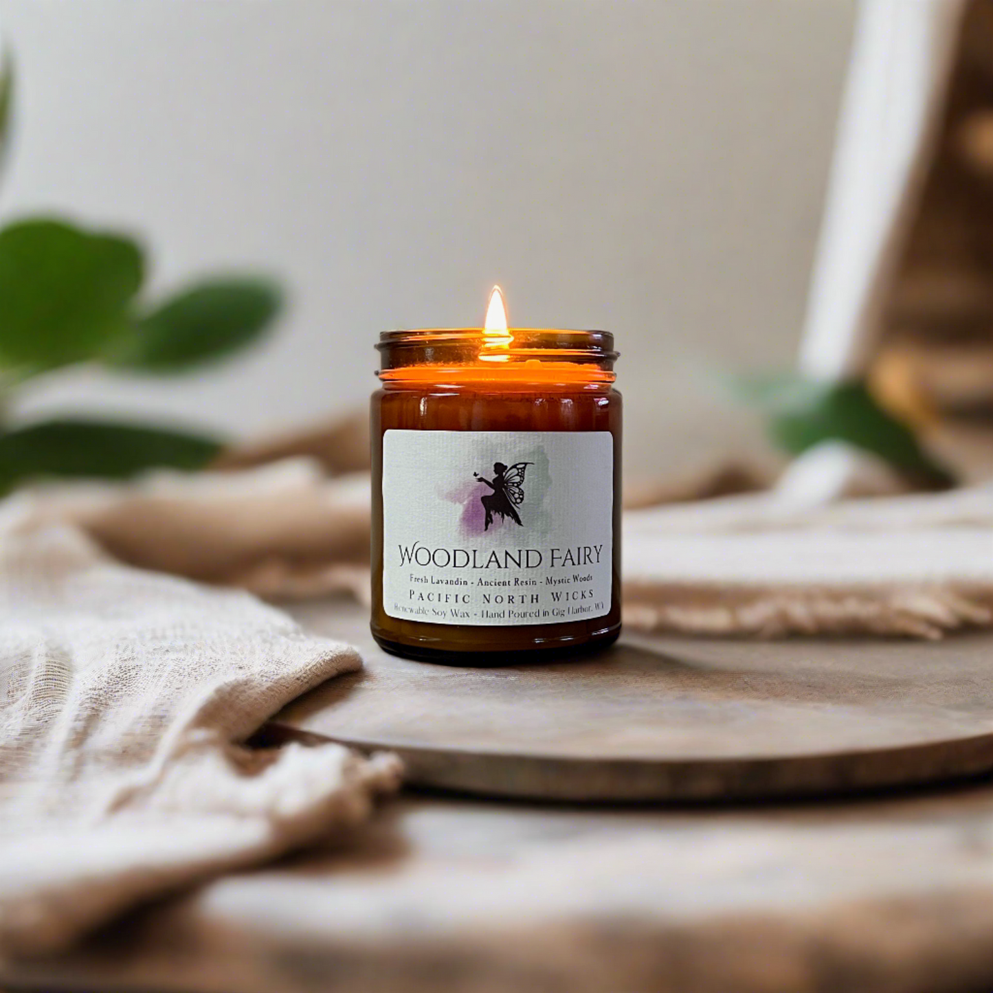 Woodland Fairy Candle