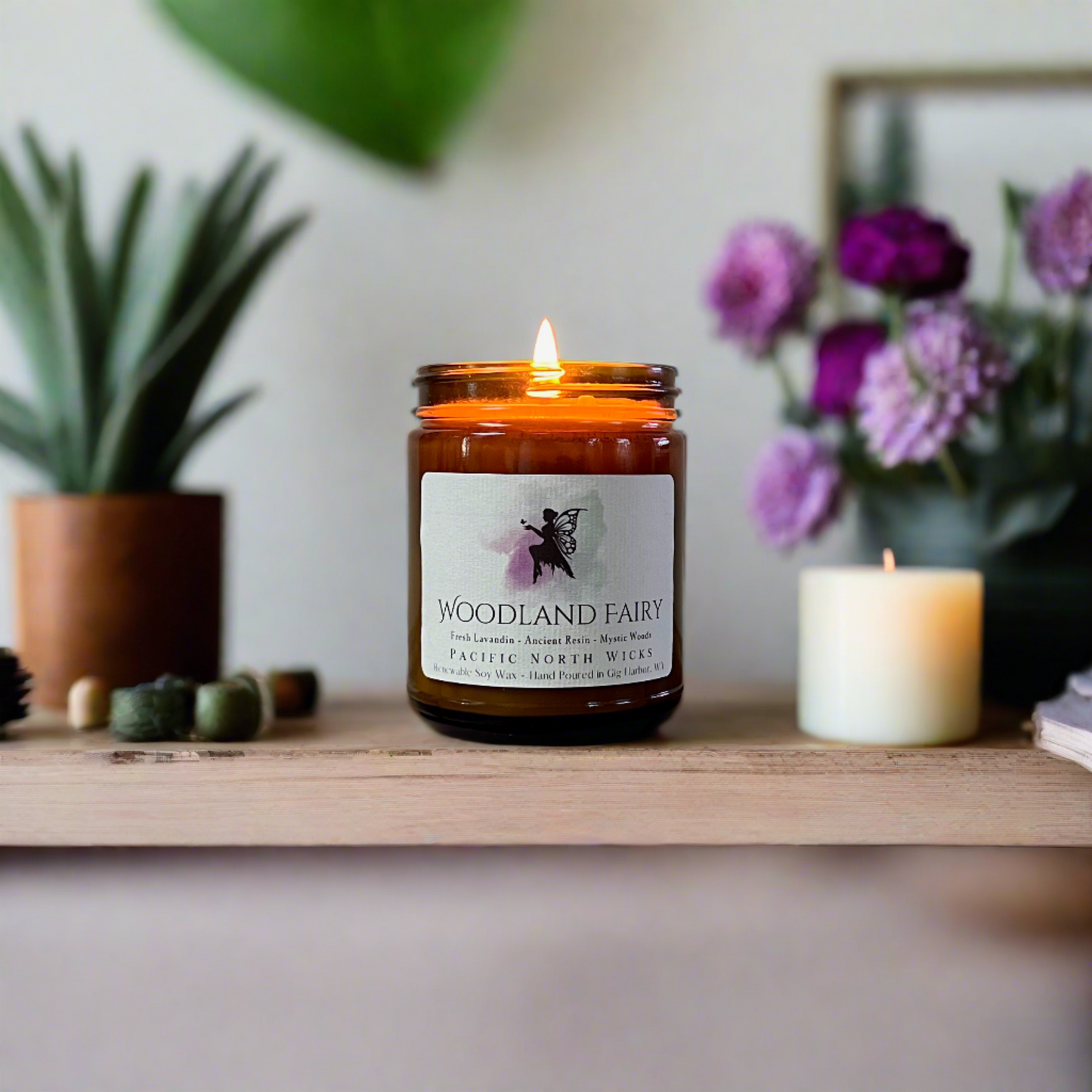 Woodland Fairy Candle