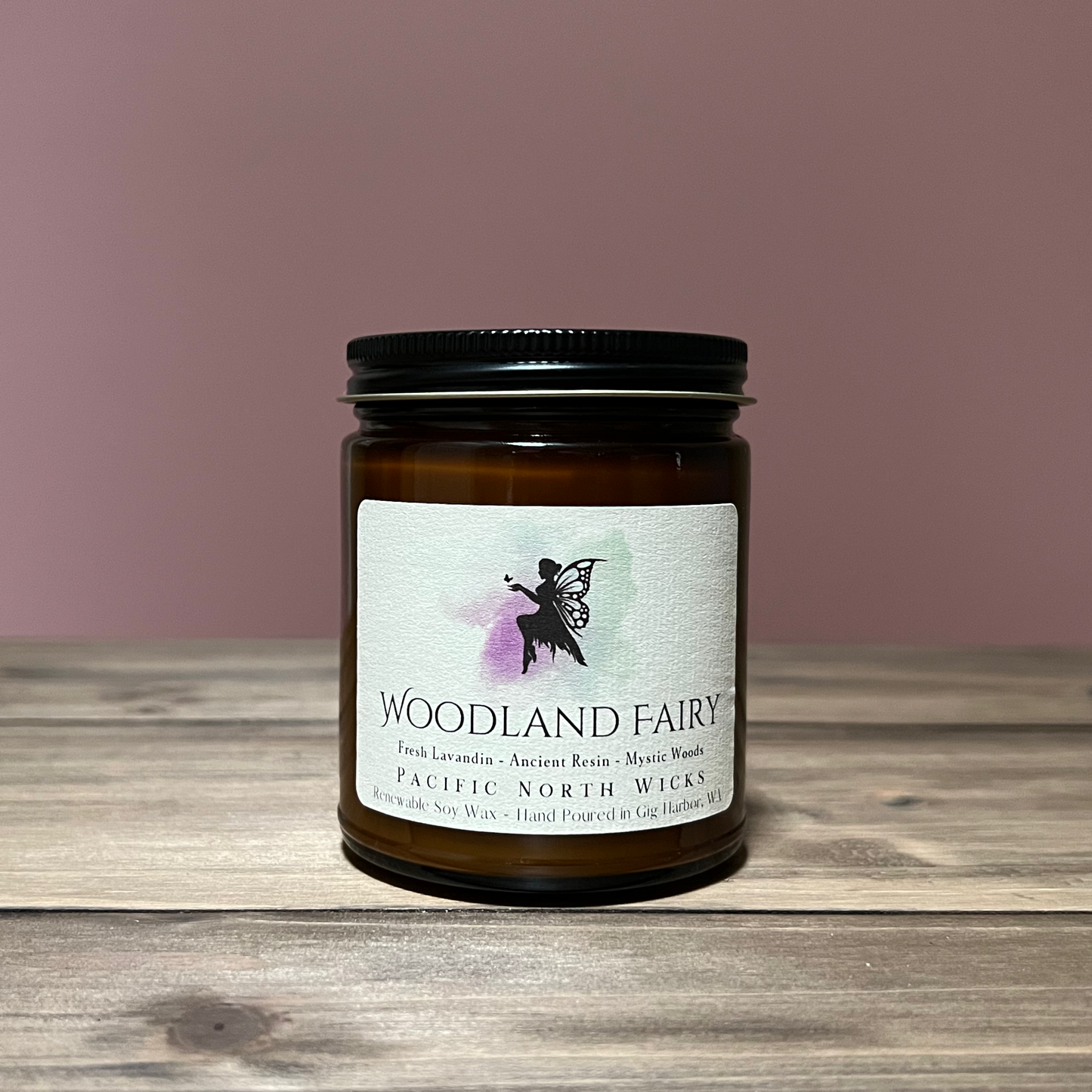 Woodland Fairy Candle - Mystical Faery Realm