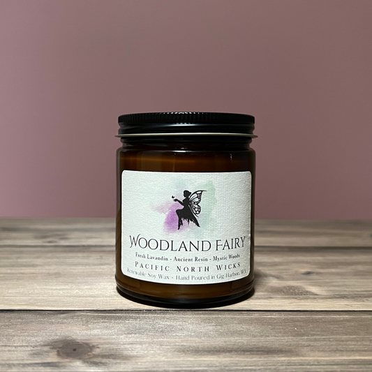 Woodland Fairy Candle - Mystical Faery Realm