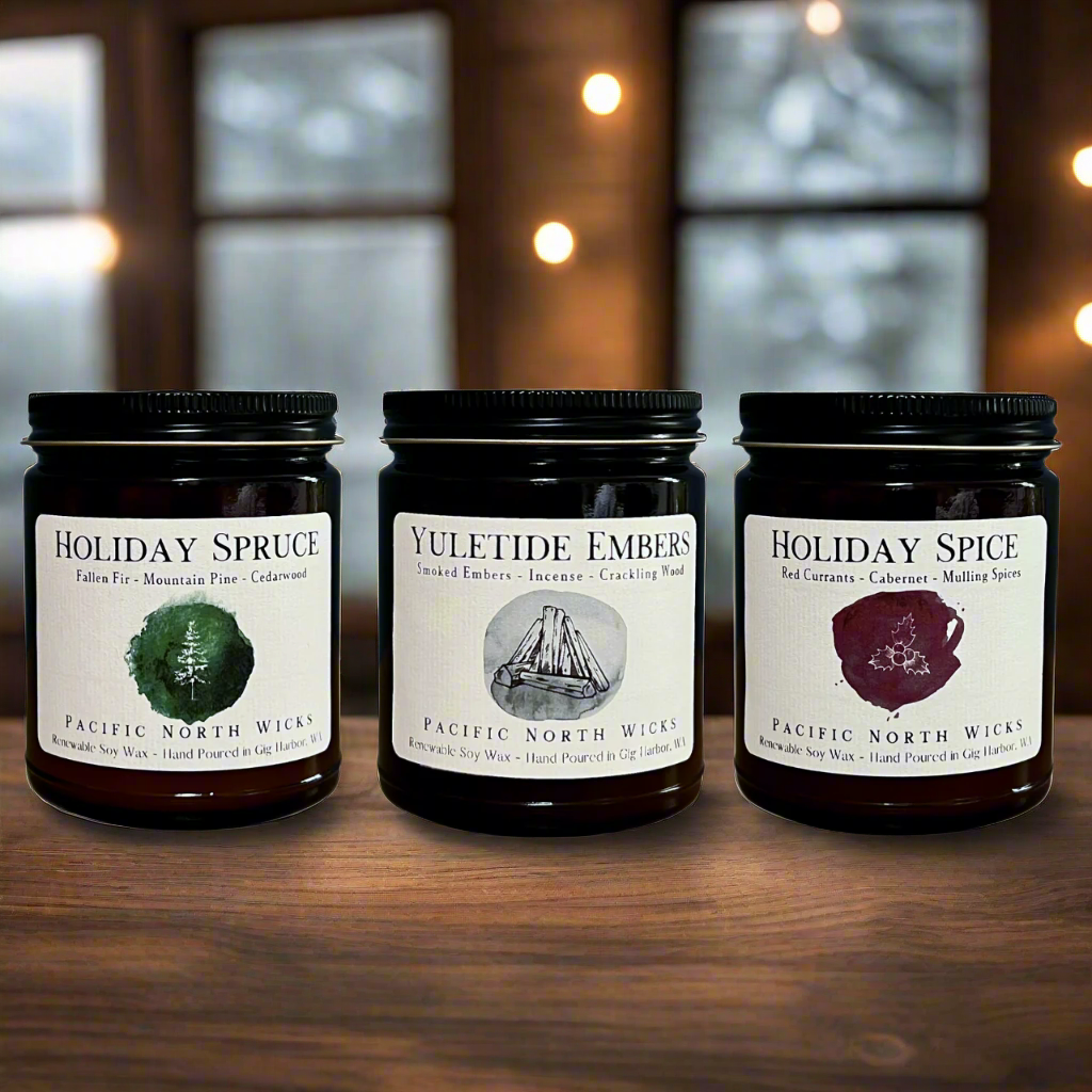 Holiday Candle Gift Set - 3 Pack