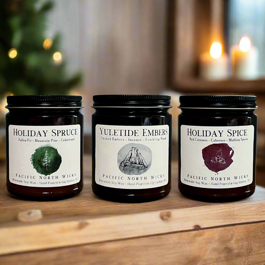 Holiday Candle Gift Set - 3 Pack