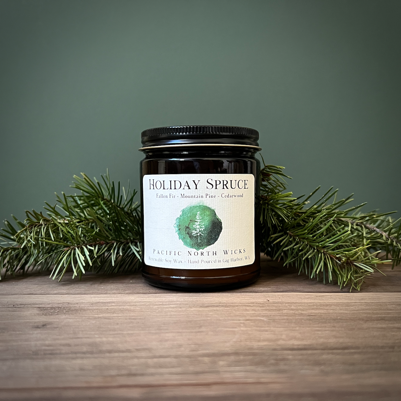 Holiday Spruce Candle