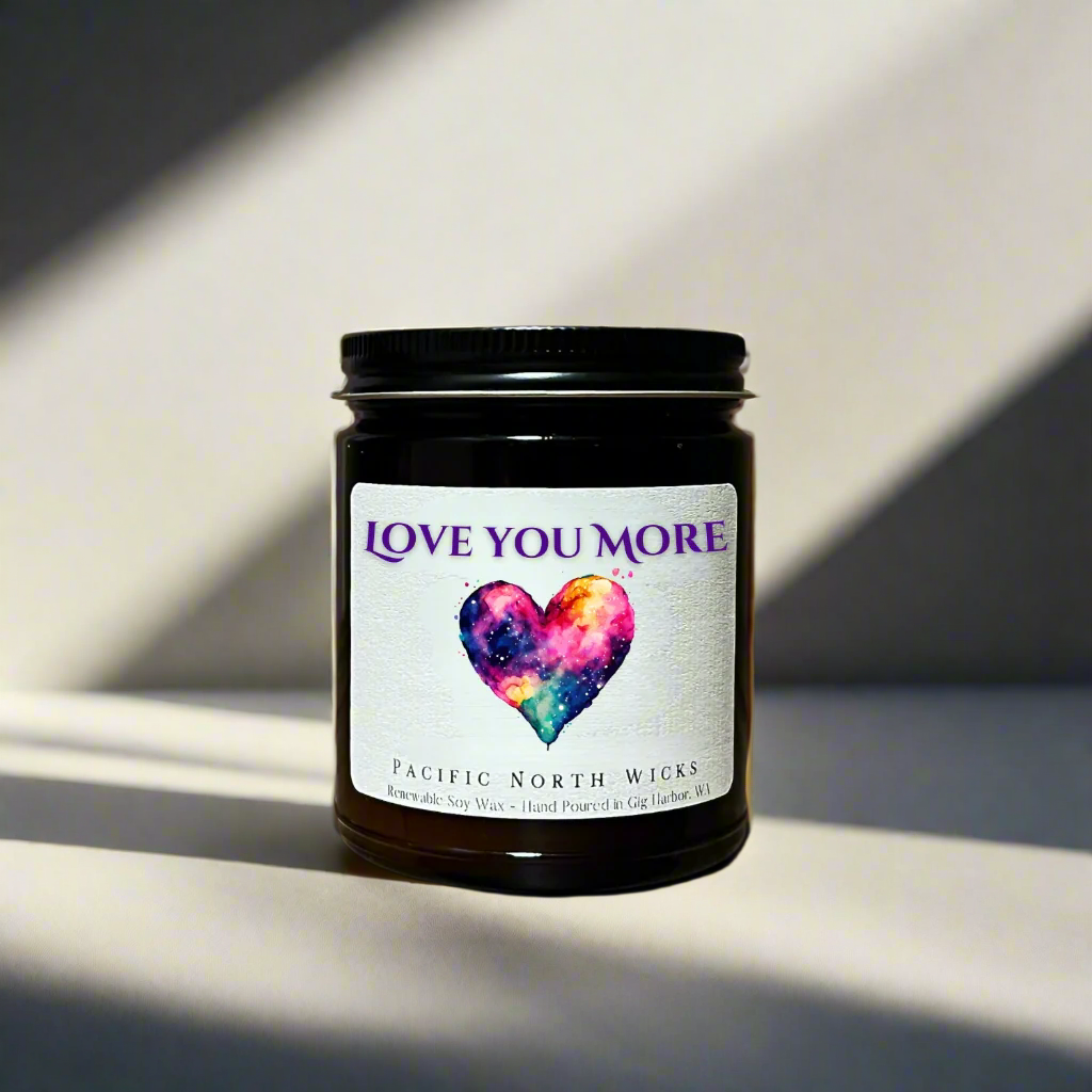 Love You More Candle