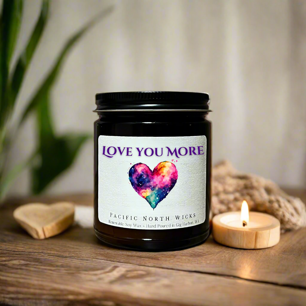 Love You More Candle