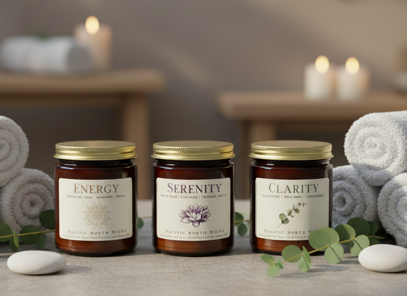 Spa Candle Bundle - Set of 3