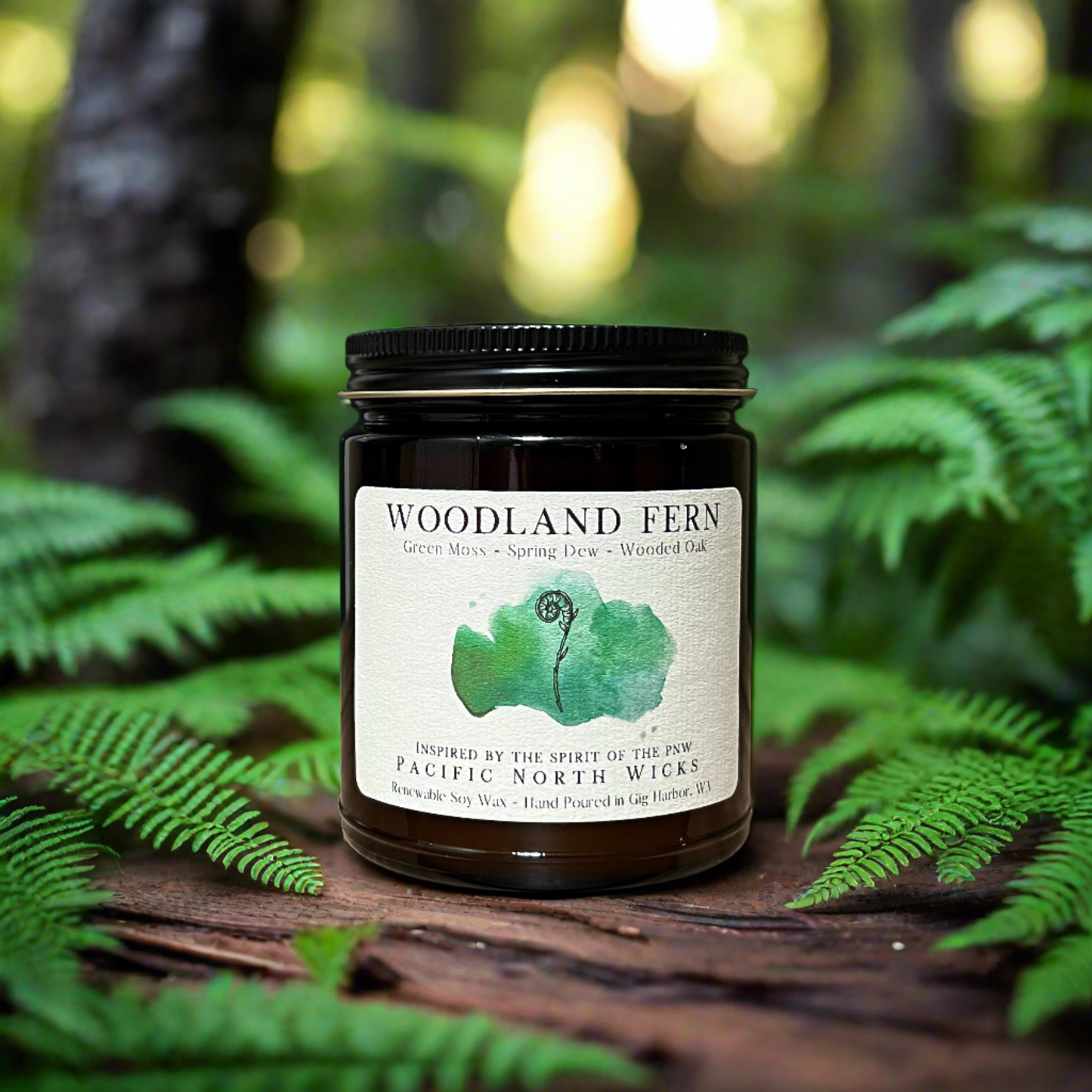 Woodland Fern Candle