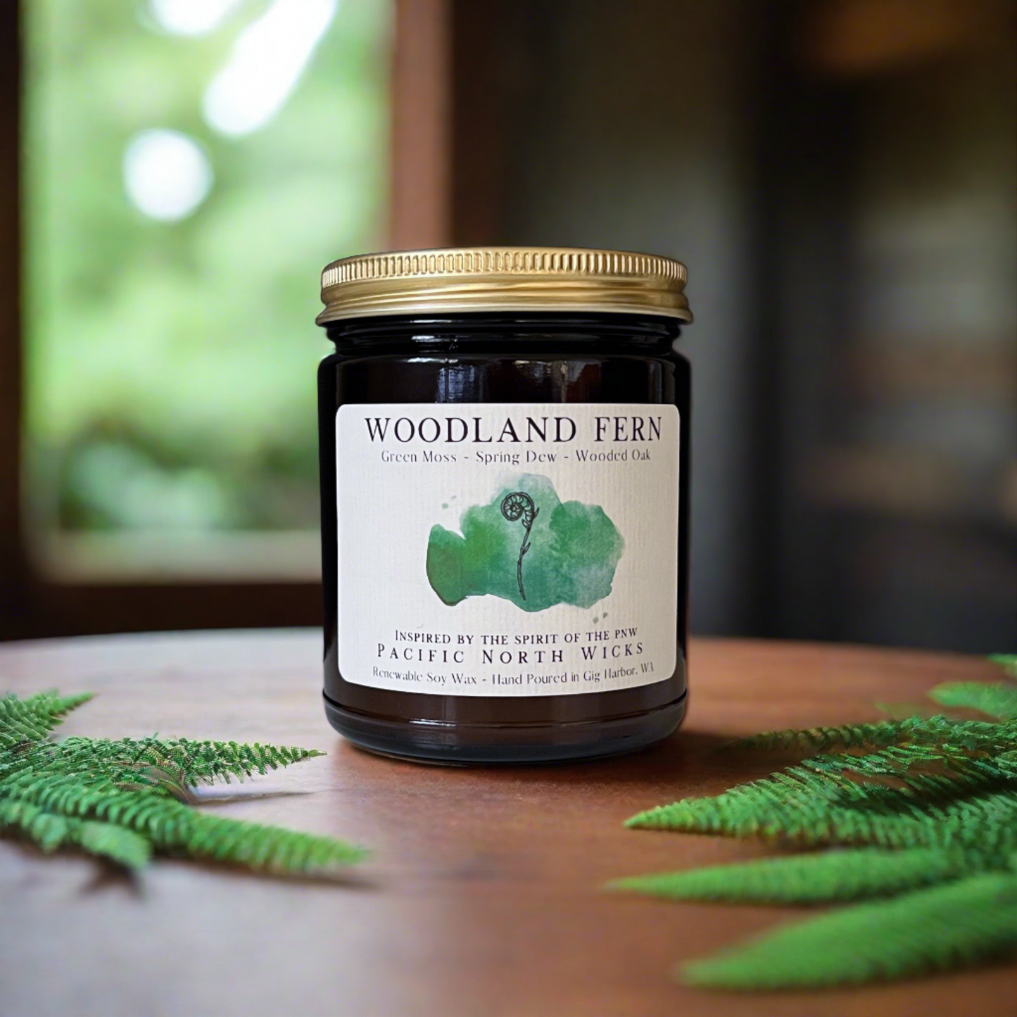 Woodland Fern Candle