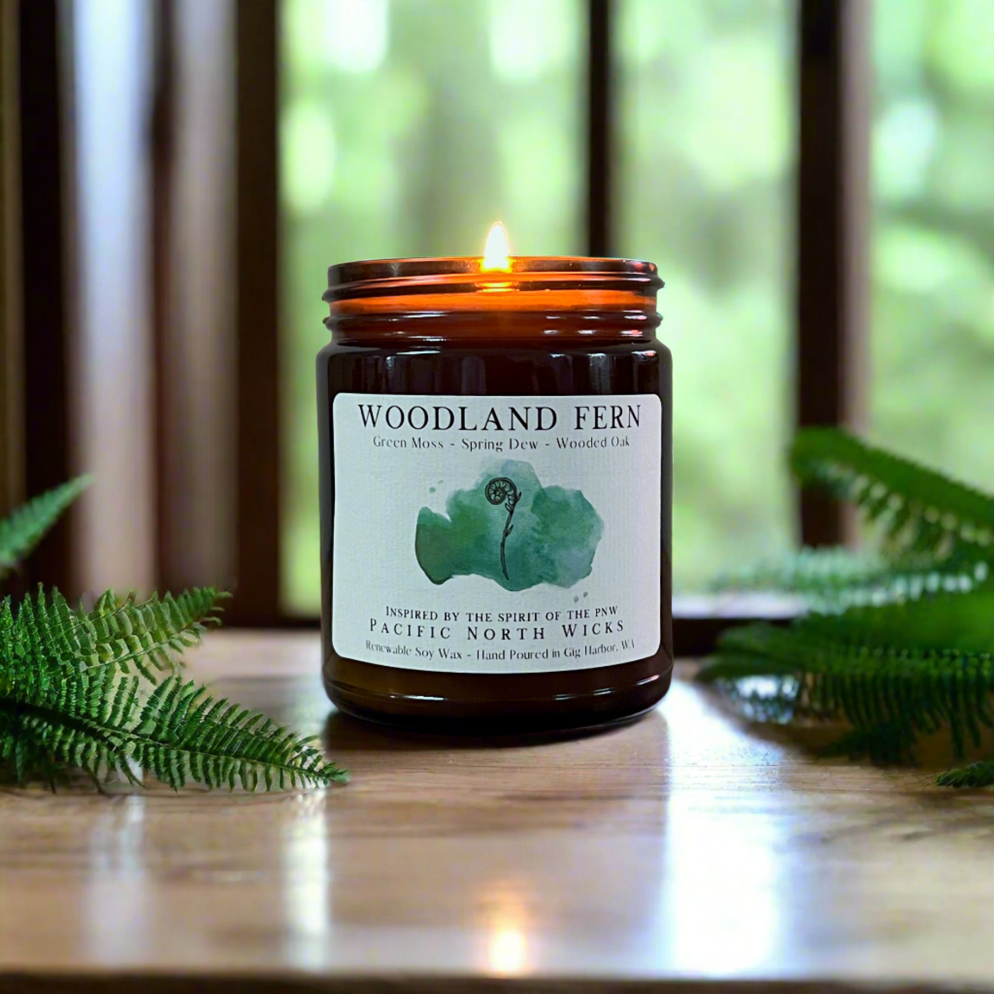 Woodland Fern Candle