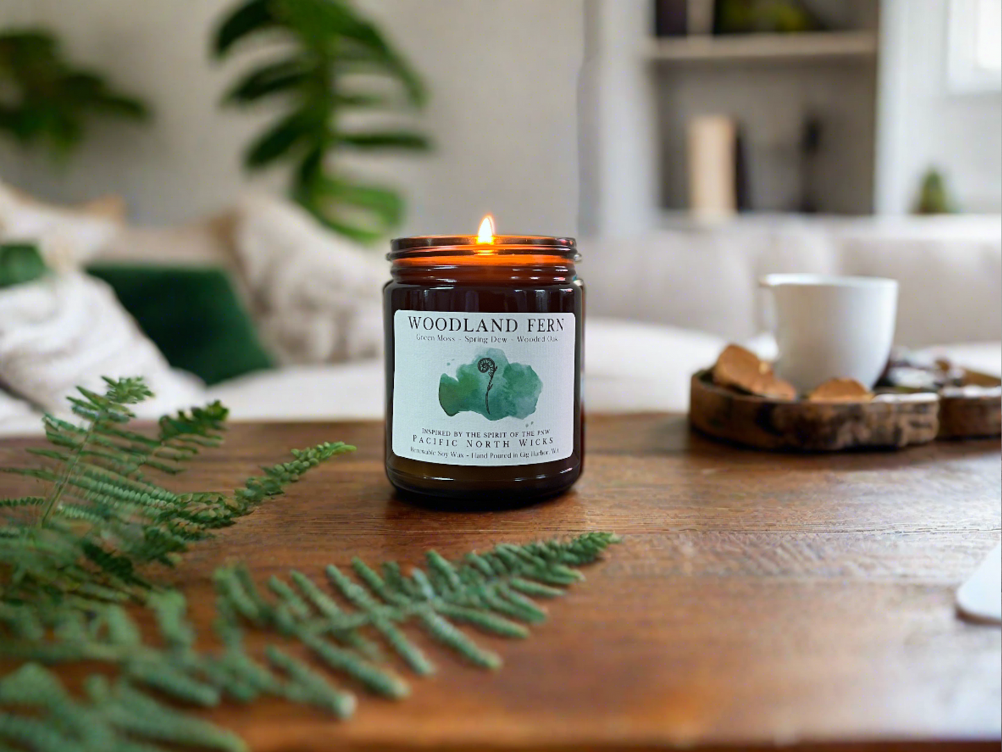 Woodland Fern Candle