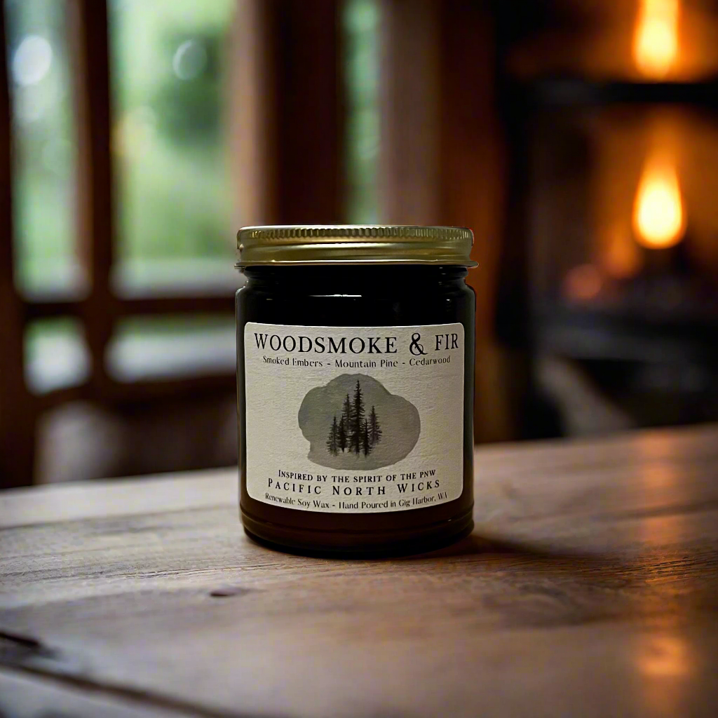 Woodsmoke & Fir Candle