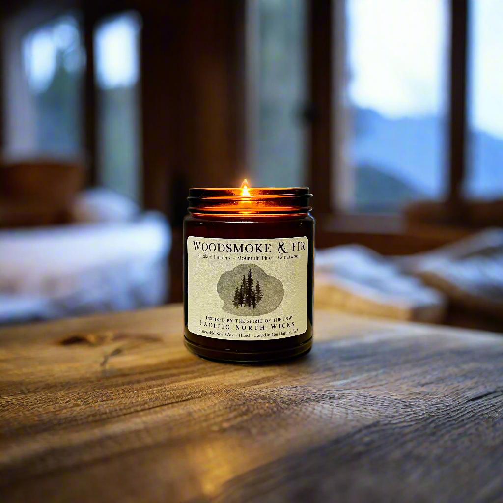 Woodsmoke & Fir Candle