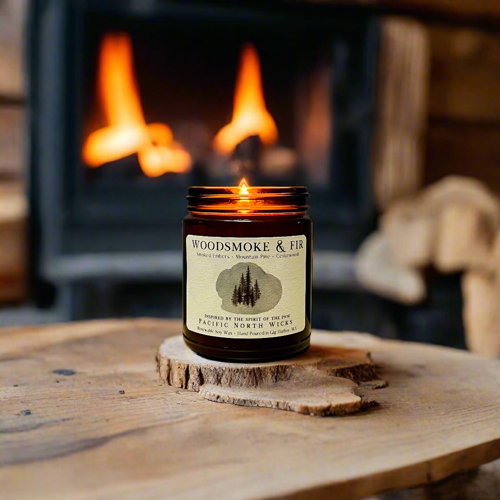 Woodsmoke & Fir Candle