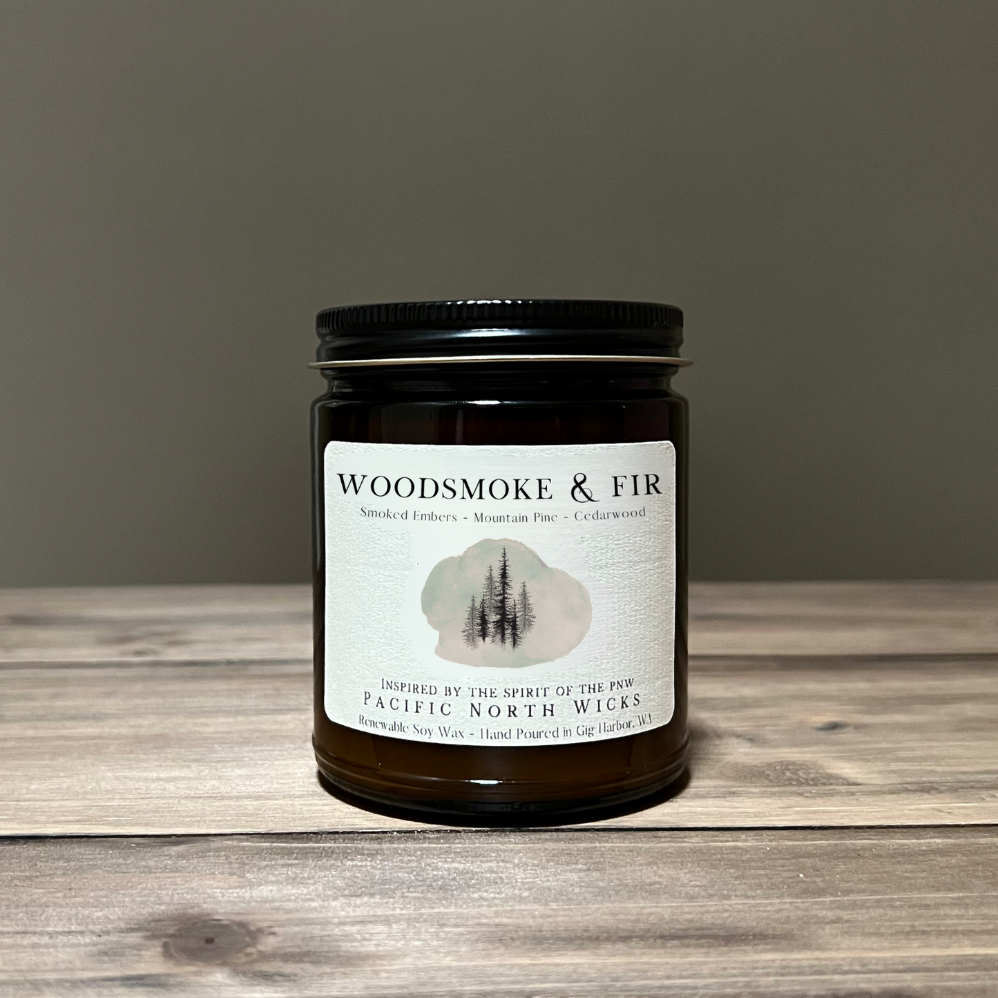 Woodsmoke & Fir Candle